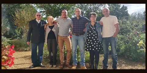 Trois générations de la famille Delage réunies au Castanet